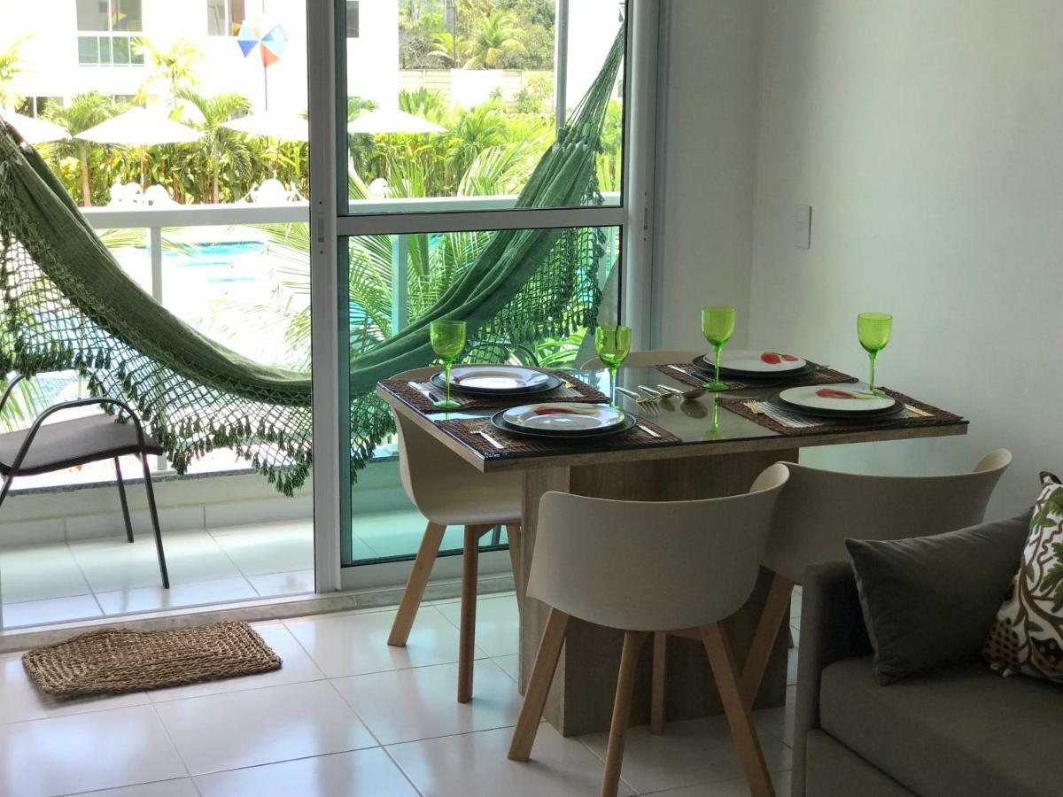 Flat Excelente Em Porto De Galinhas Palm Village Acqua Frente Para As Piscinas Eksteriør bilde