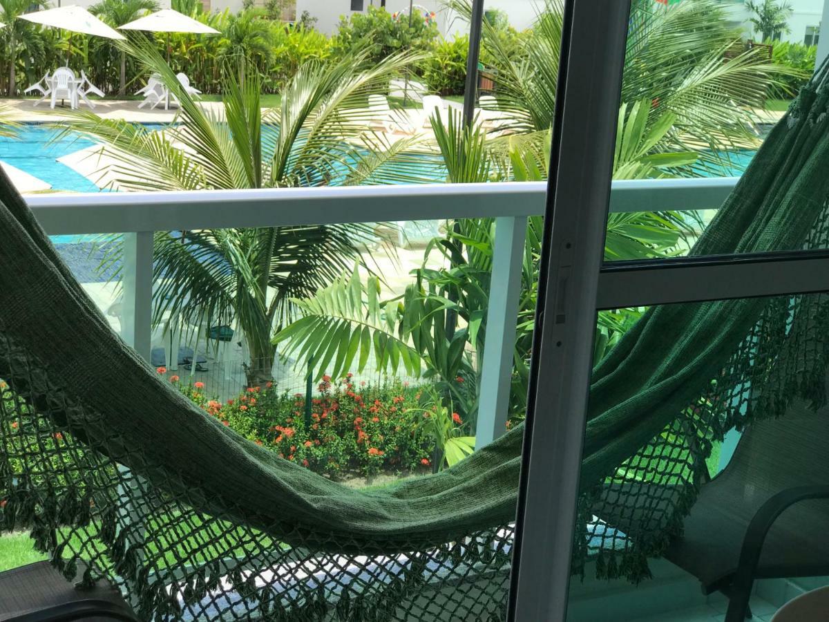 Flat Excelente Em Porto De Galinhas Palm Village Acqua Frente Para As Piscinas Eksteriør bilde